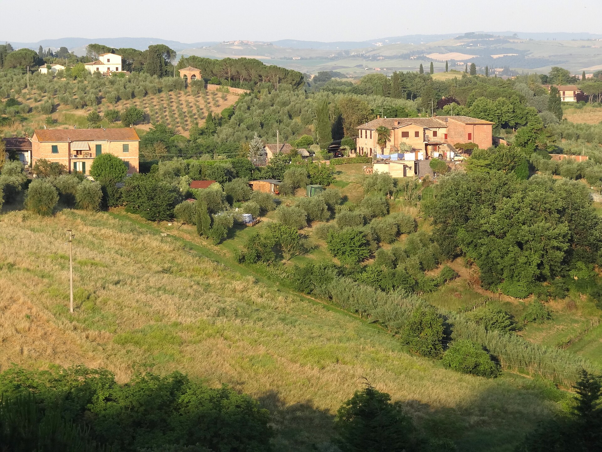 View over Tuscan Countryside - Near Porta Romana - Siena - Italy.jpg View over Tuscan Countryside - Near Porta Romana - Siena - Italy