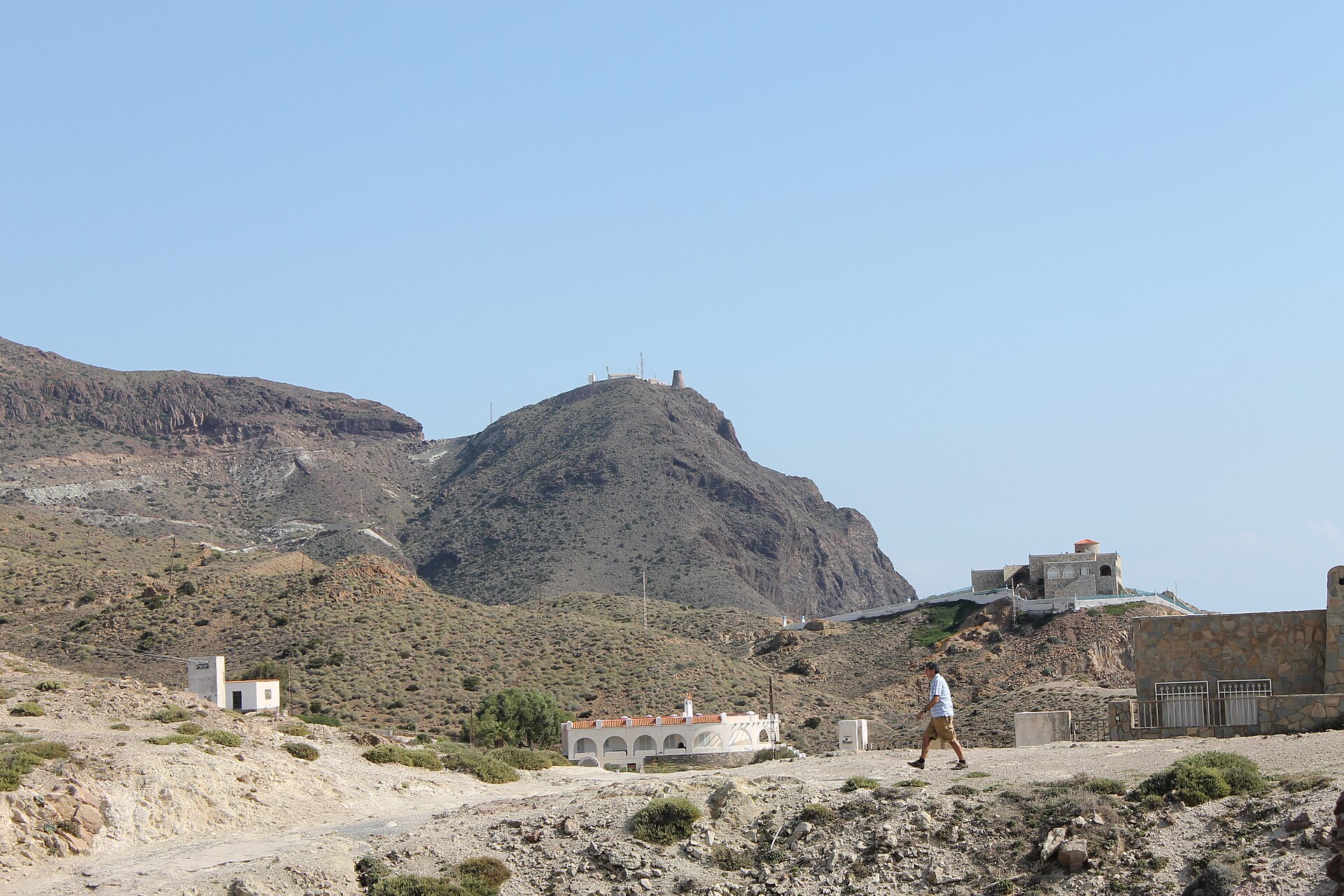 El Torreón visto desde el faro del Cabo de Gata - panoramio.jpg El Torreón visto desde el faro del Cabo de Gata